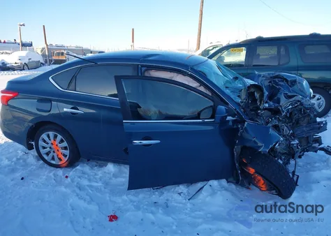 2016 Nissan Sentra Fe+ S/S/Sl/Sr/Sv из США, поврежденный, VIN 3N1AB7AP4GL661615